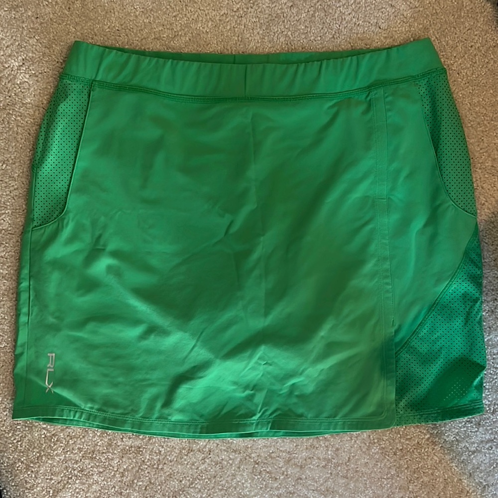 Green RLX skort